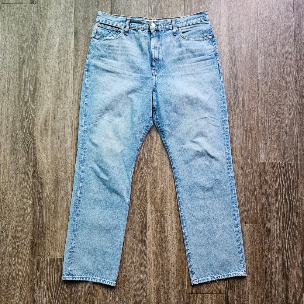Madewell Women's '90s Straight Leg Jeans Light Wash Denim Size 32